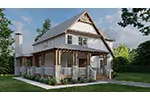 Craftsman House Plan Side View Photo - Appalachian Trail Rustic Home 155D-0016 - Search House Plans and More
