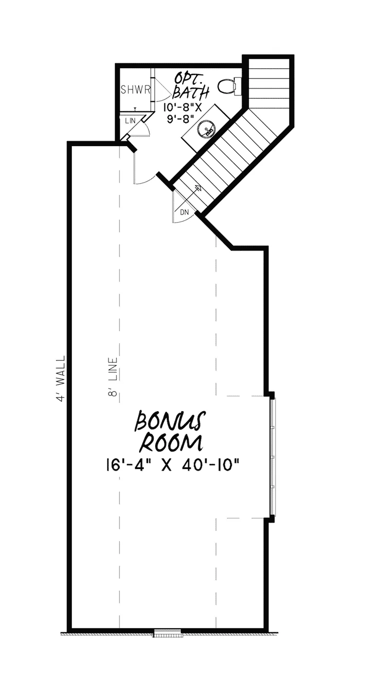 Rustic House Plan Second Floor - Saddler Manor European Home 155D-0017 - Shop House Plans and More