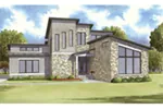 Mediterranean House Plan Front of House 155D-0018