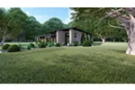 Contemporary House Plan Front Photo 01 - Preston Drive Modern Home 155D-0022 - Shop House Plans and More