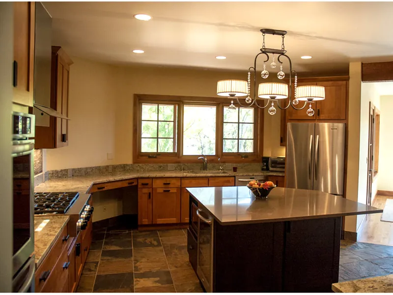 Country House Plan Kitchen Photo 02 - Pinehurst Lane Rustic Home 163D-0008 - Shop House Plans and More