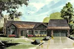 Country House Plan Front of House 163D-0015