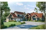 European House Plan Front of House 163D-0022